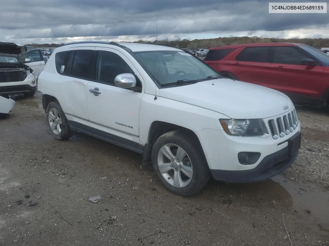 2014 Jeep Compass Sport VIN: 1C4NJDBB4ED689159 Lot: 78600904