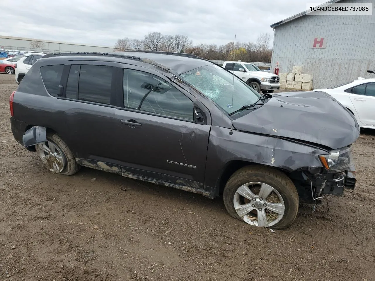 2014 Jeep Compass Latitude VIN: 1C4NJCEB4ED737085 Lot: 78632684