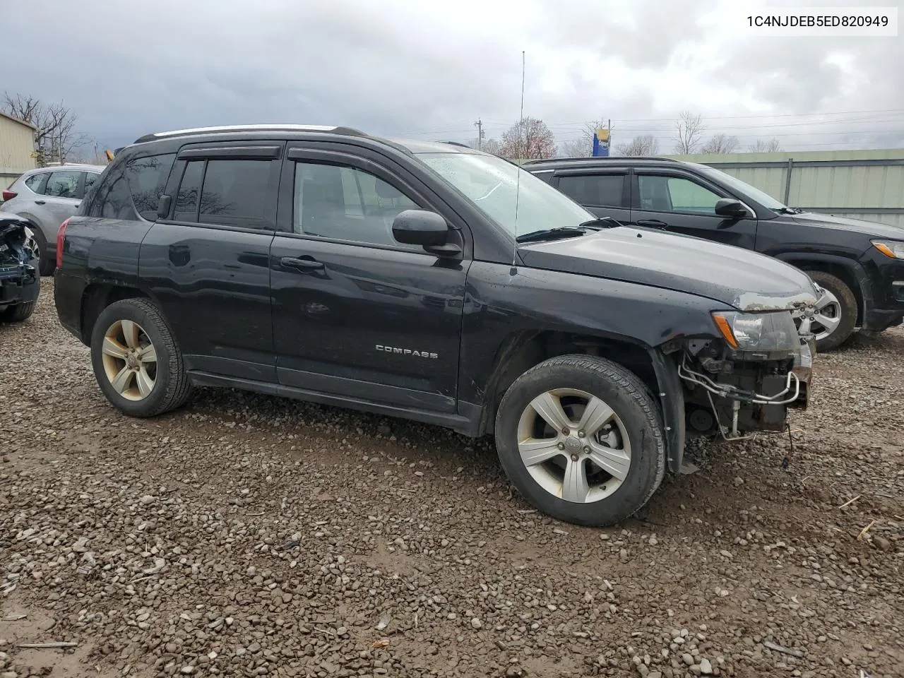 2014 Jeep Compass Latitude VIN: 1C4NJDEB5ED820949 Lot: 79178034