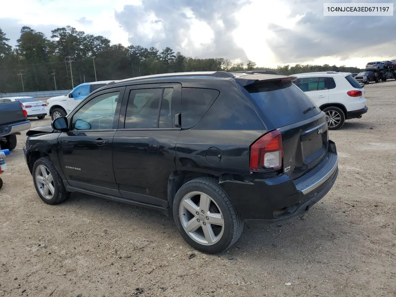 2014 Jeep Compass Latitude VIN: 1C4NJCEA3ED671197 Lot: 79417134