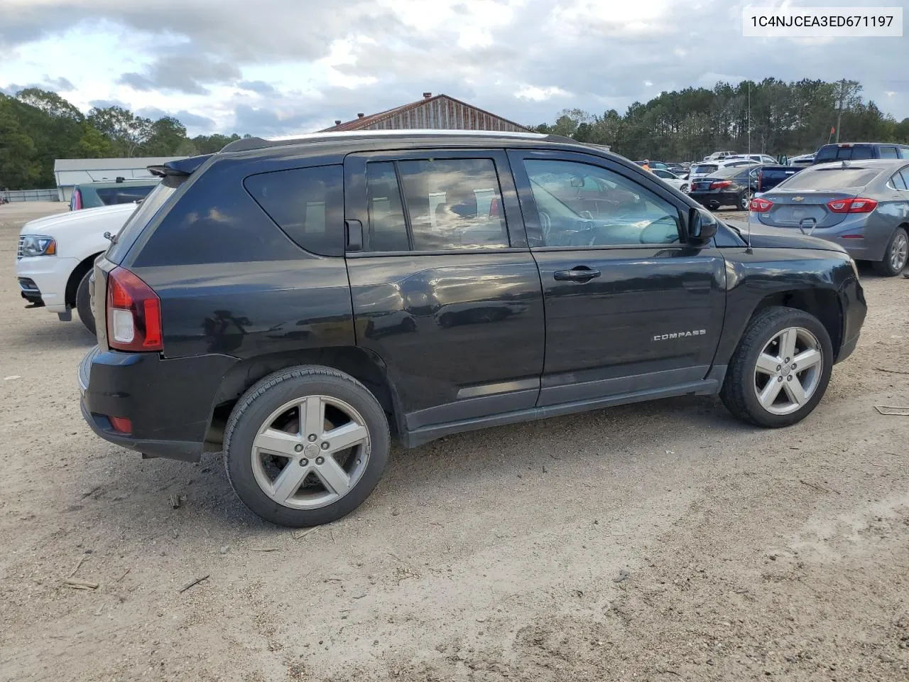 2014 Jeep Compass Latitude VIN: 1C4NJCEA3ED671197 Lot: 79417134