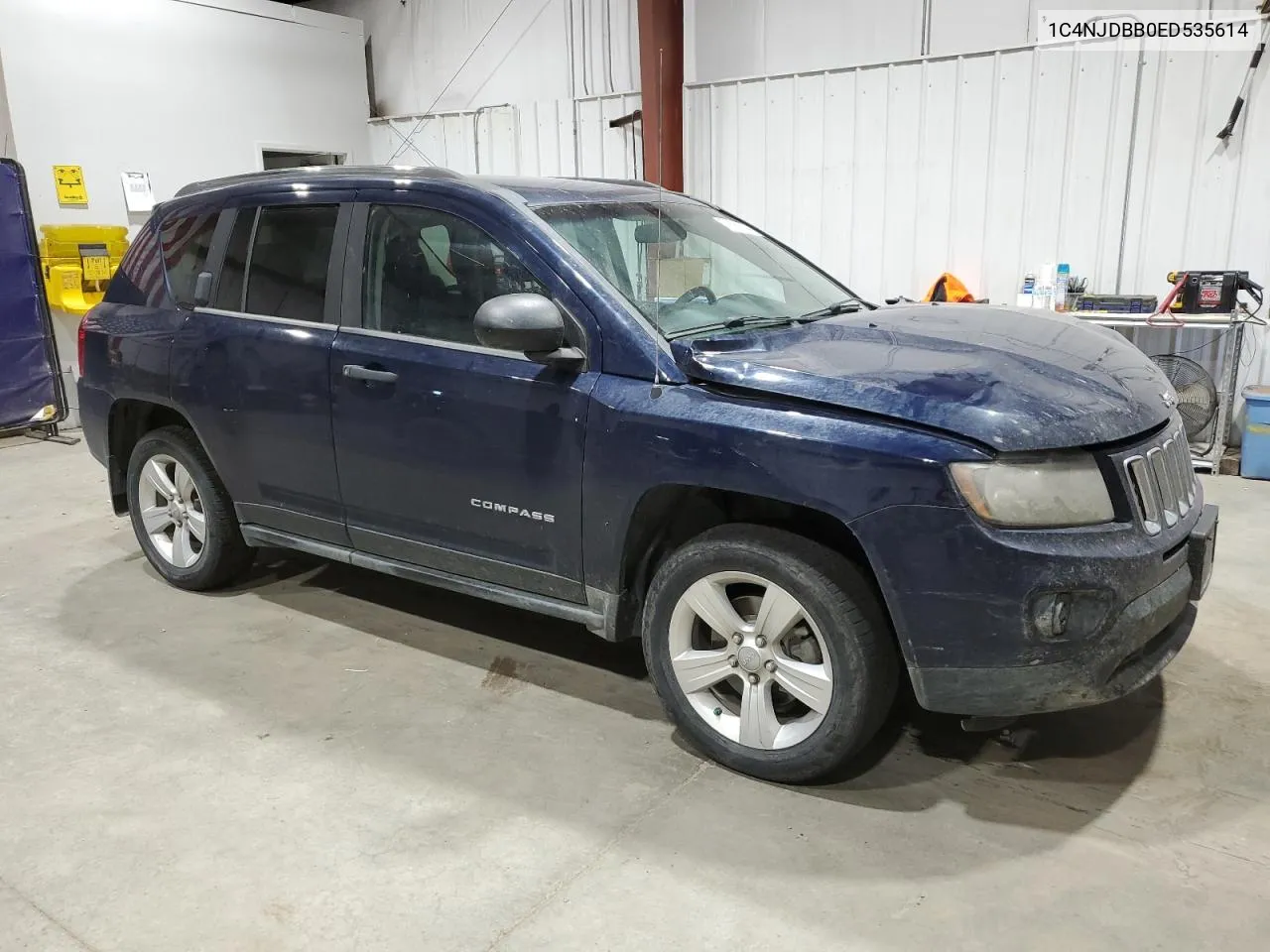 2014 Jeep Compass Sport VIN: 1C4NJDBB0ED535614 Lot: 79569814