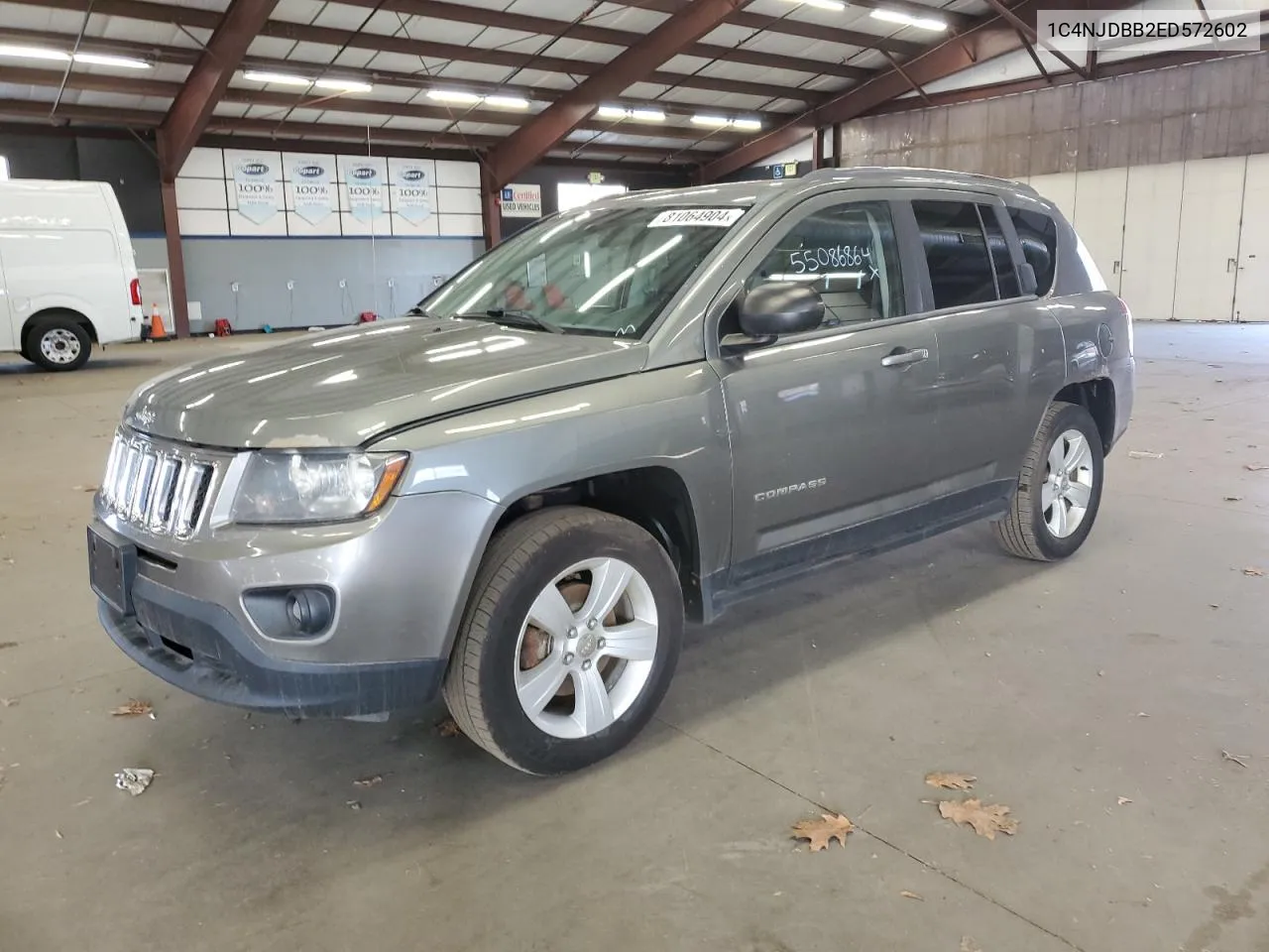 2014 Jeep Compass Sport VIN: 1C4NJDBB2ED572602 Lot: 81064904