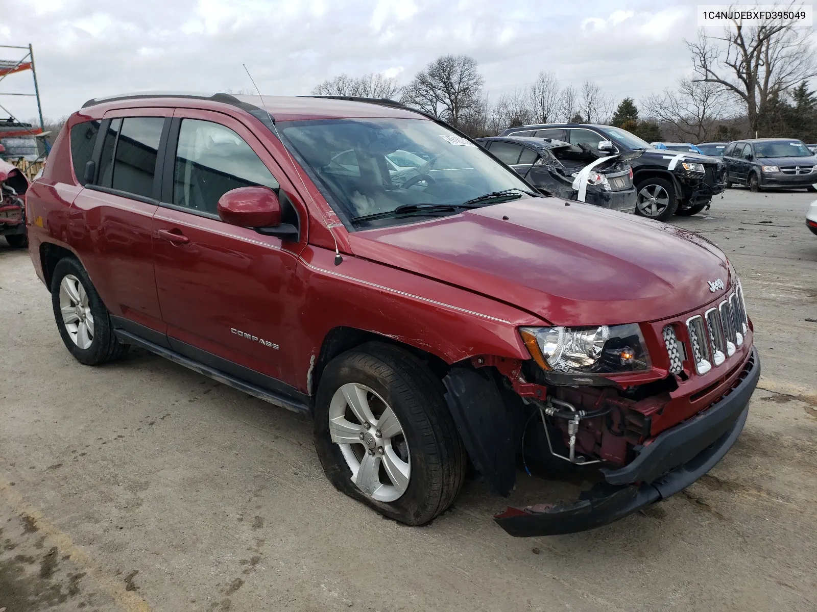 1C4NJDEBXFD395049 2015 Jeep Compass Latitude