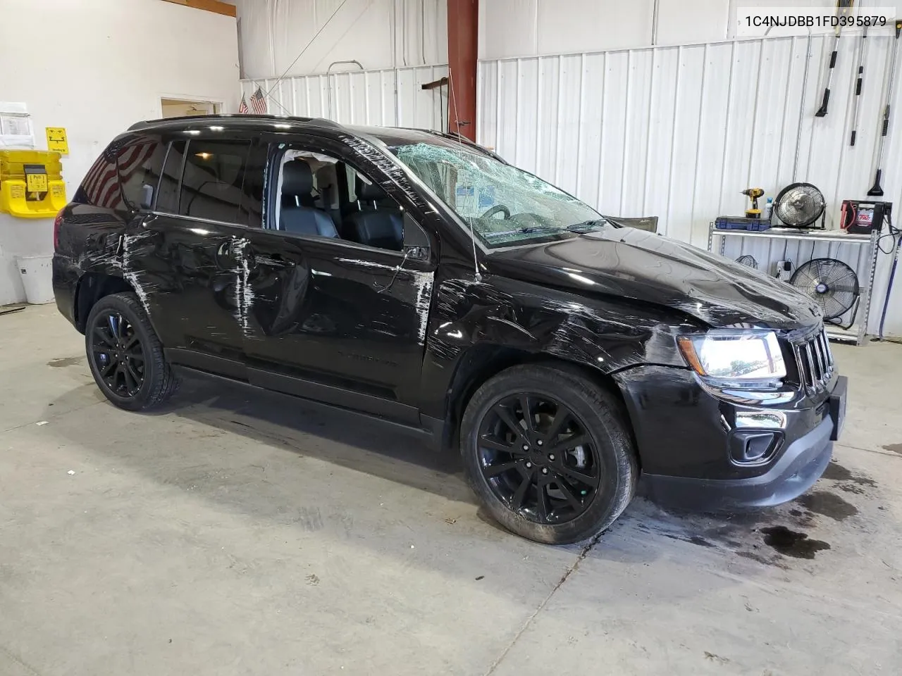 2015 Jeep Compass Sport VIN: 1C4NJDBB1FD395879 Lot: 58451274