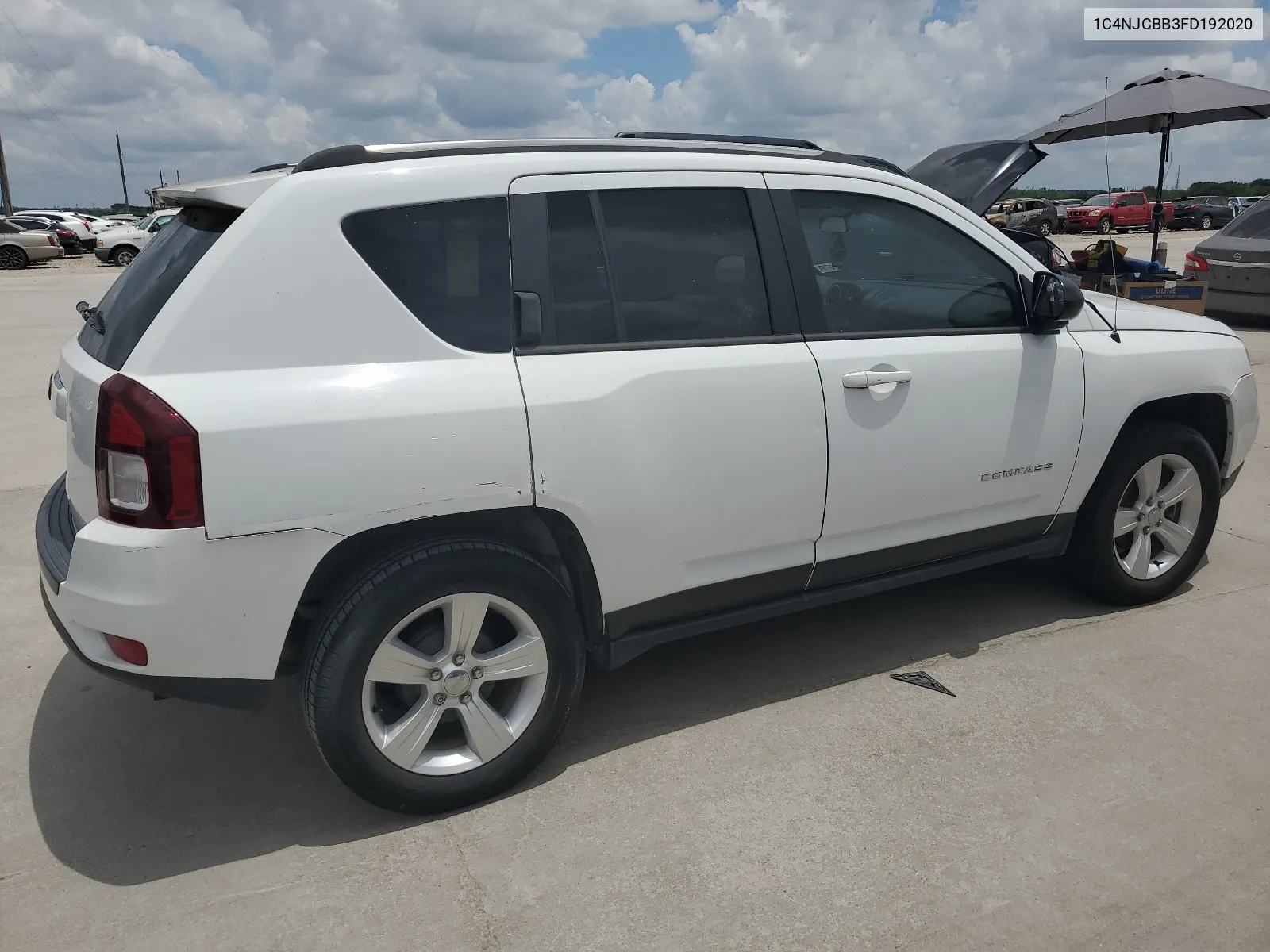 2015 Jeep Compass Sport VIN: 1C4NJCBB3FD192020 Lot: 60116604