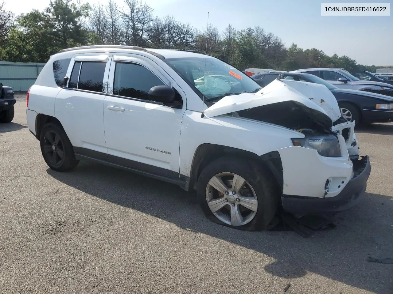 2015 Jeep Compass Sport VIN: 1C4NJDBB5FD416622 Lot: 61096914