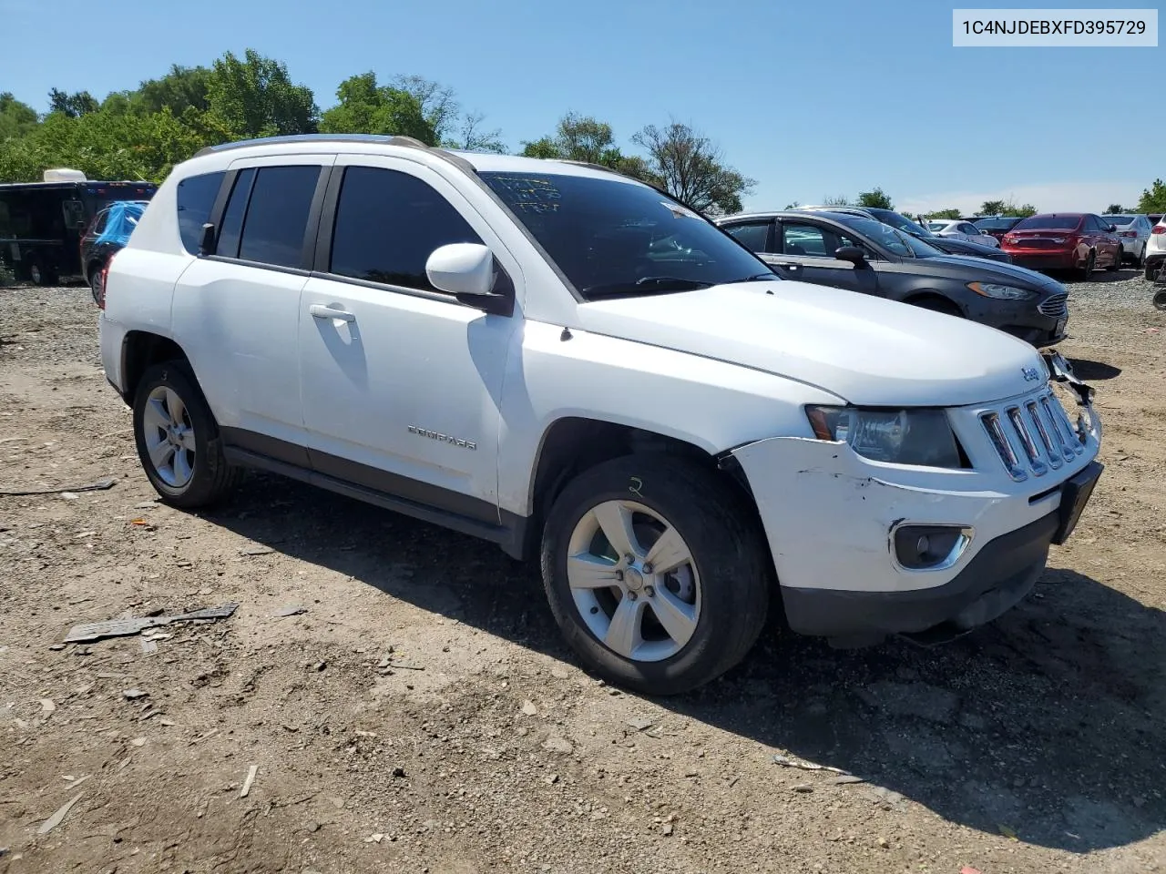 1C4NJDEBXFD395729 2015 Jeep Compass Latitude