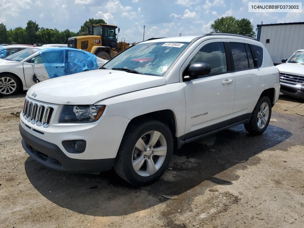 2015 Jeep Compass Sport VIN: 1C4NJCBB8FD373002 Lot: 61670544