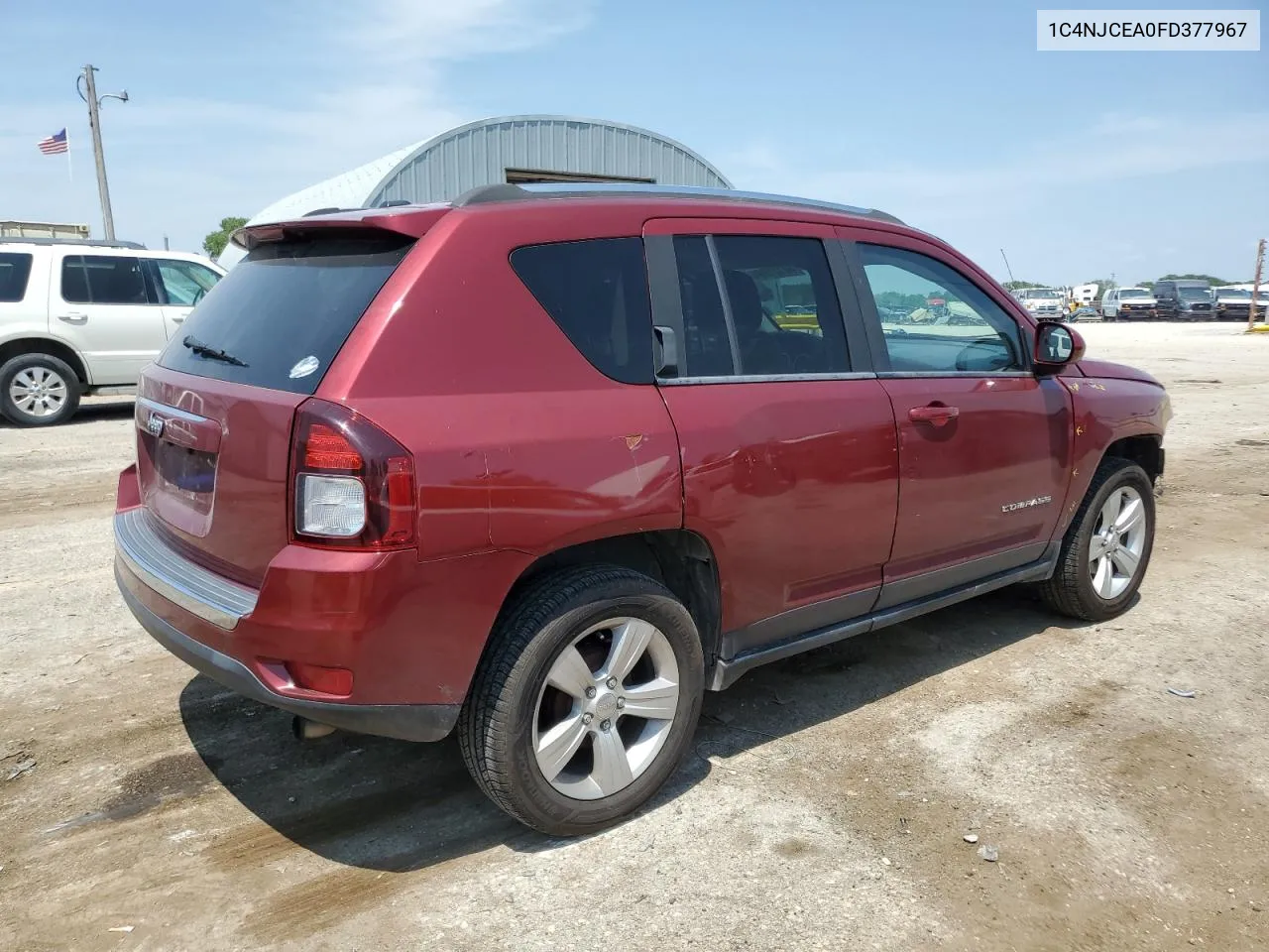 2015 Jeep Compass Latitude VIN: 1C4NJCEA0FD377967 Lot: 64121084