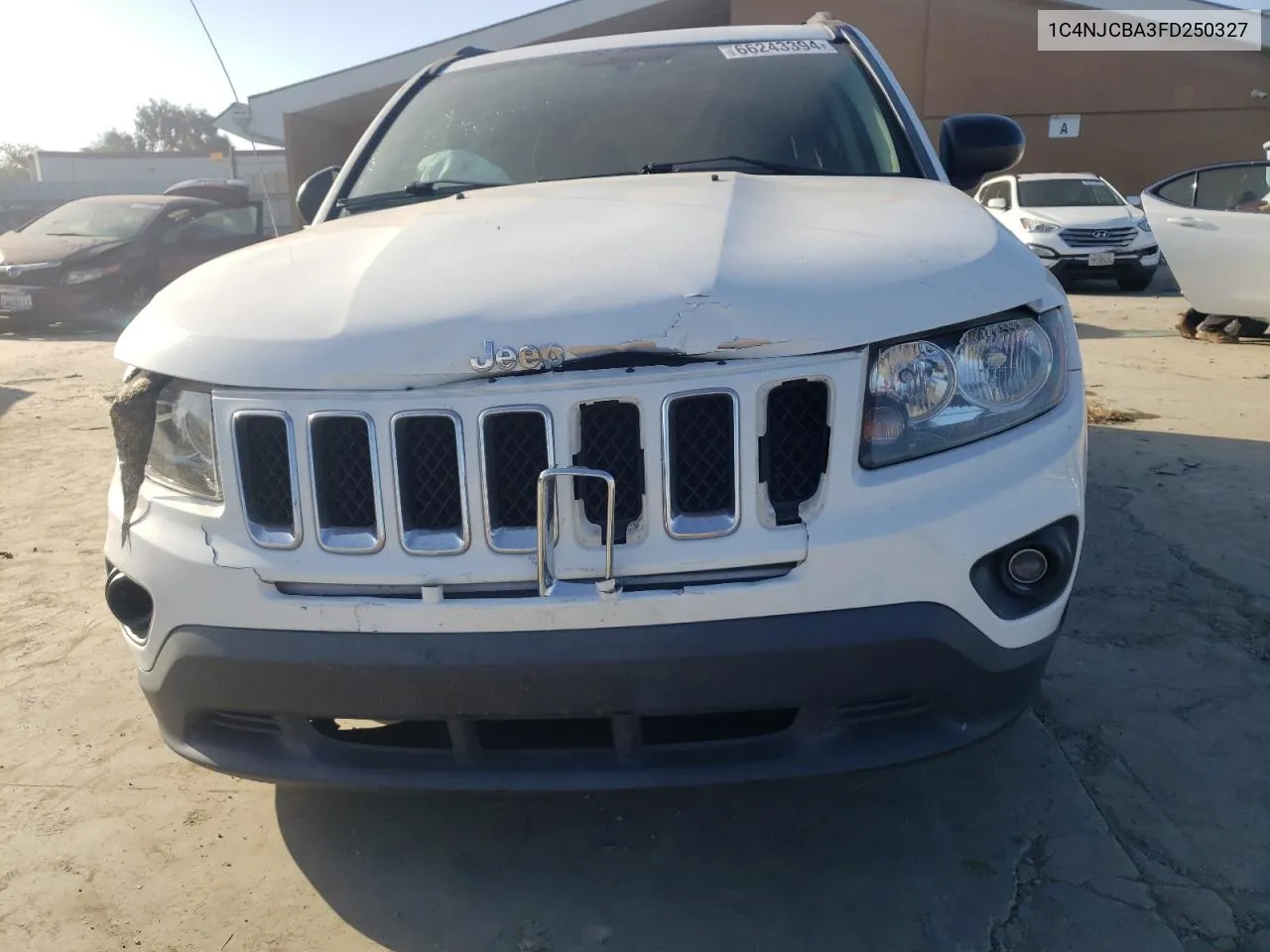 1C4NJCBA3FD250327 2015 Jeep Compass Sport