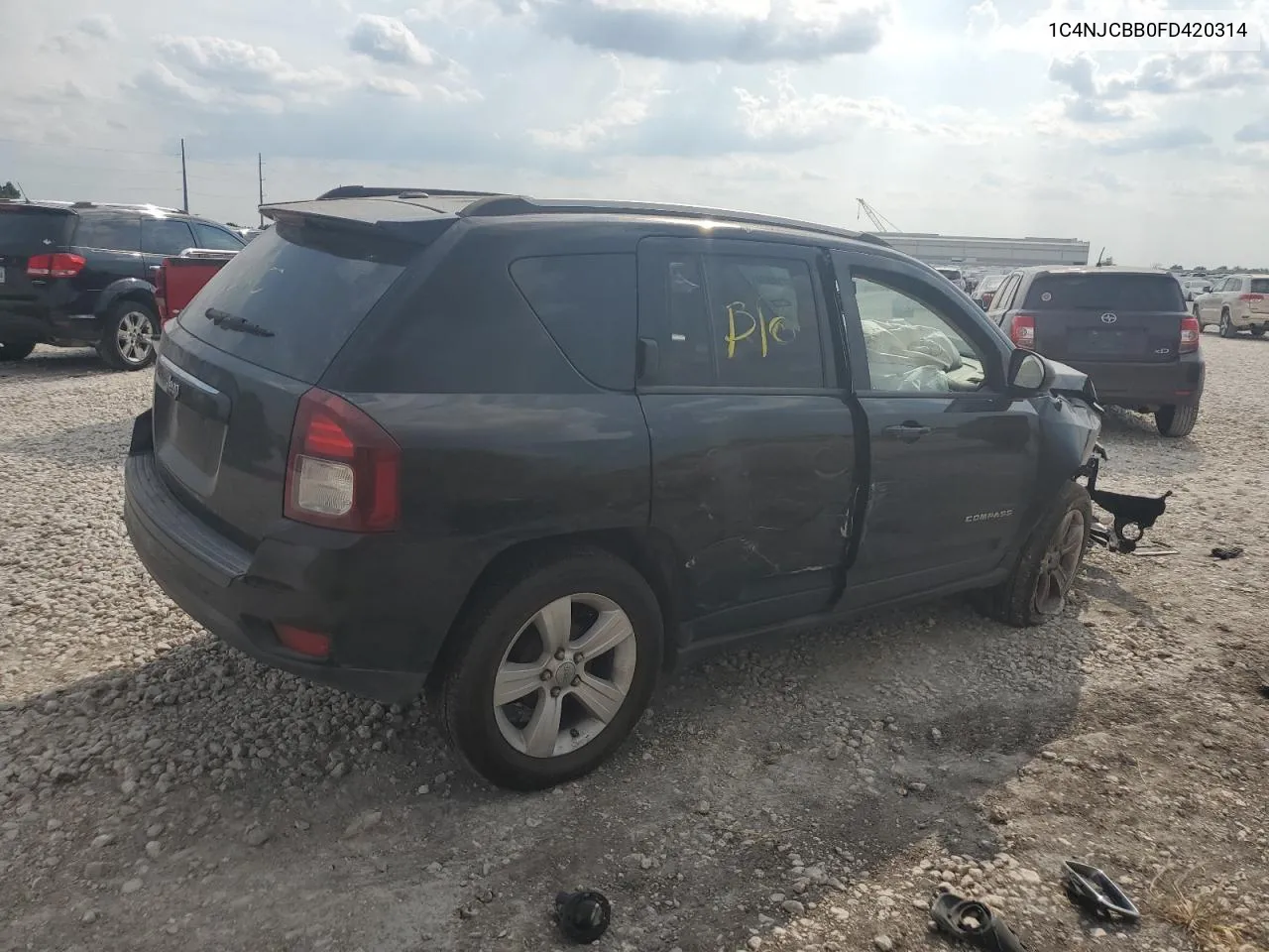 1C4NJCBB0FD420314 2015 Jeep Compass Sport