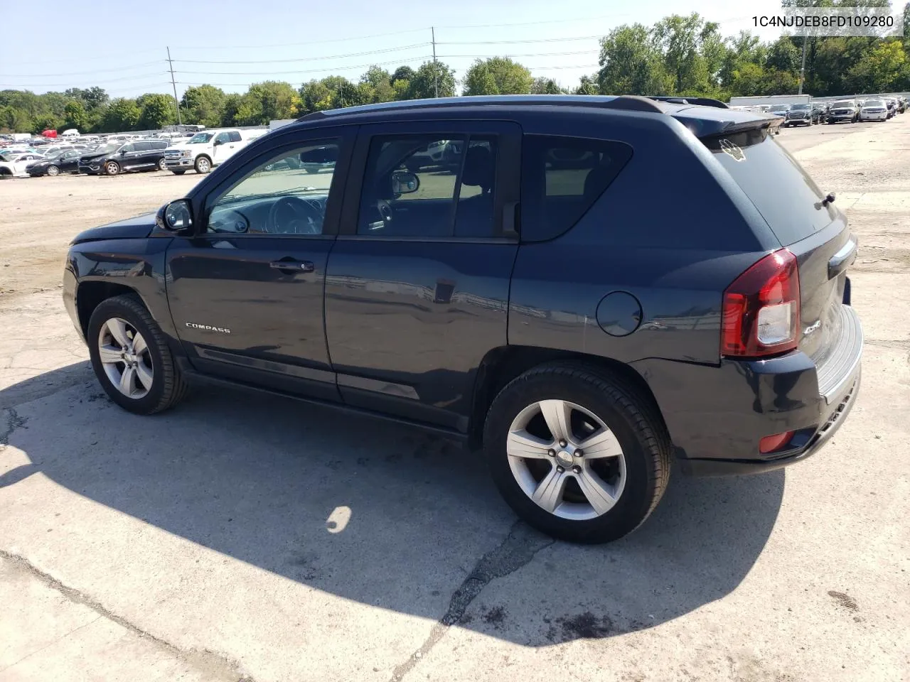 2015 Jeep Compass Latitude VIN: 1C4NJDEB8FD109280 Lot: 68598674