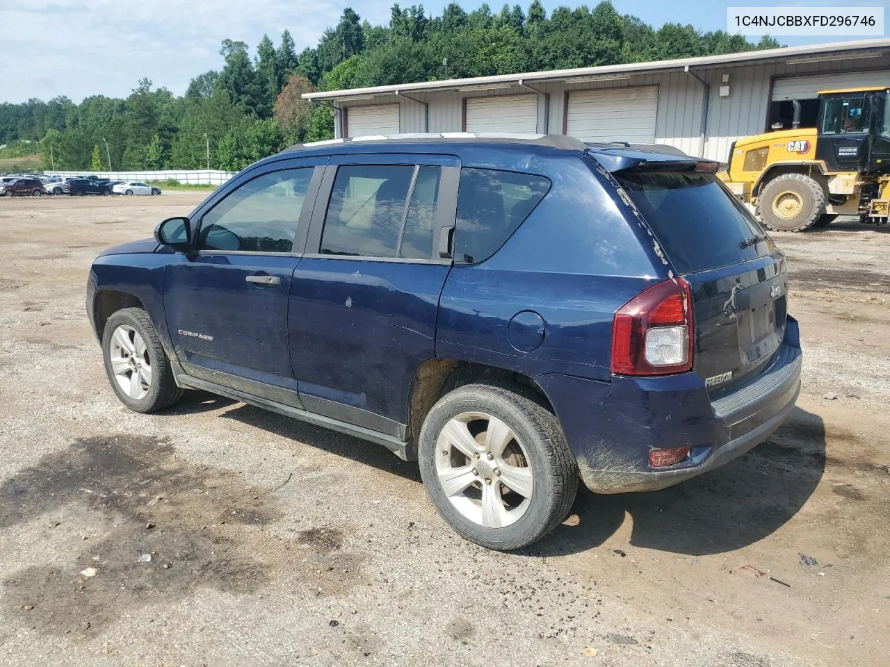 2015 Jeep Compass Sport VIN: 1C4NJCBBXFD296746 Lot: 69485794