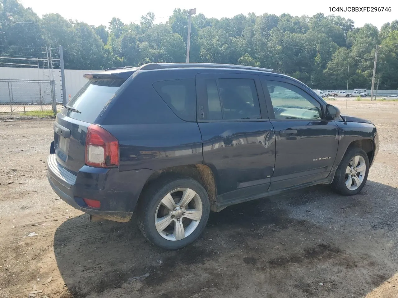 2015 Jeep Compass Sport VIN: 1C4NJCBBXFD296746 Lot: 69485794