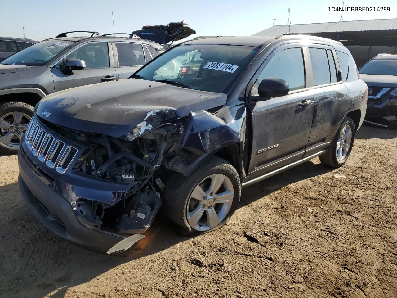 1C4NJDBB8FD214289 2015 Jeep Compass Sport