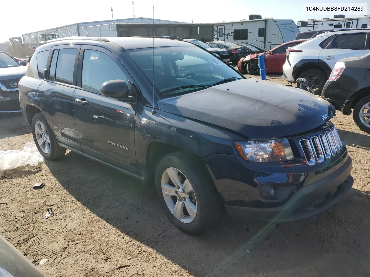 2015 Jeep Compass Sport VIN: 1C4NJDBB8FD214289 Lot: 70021104