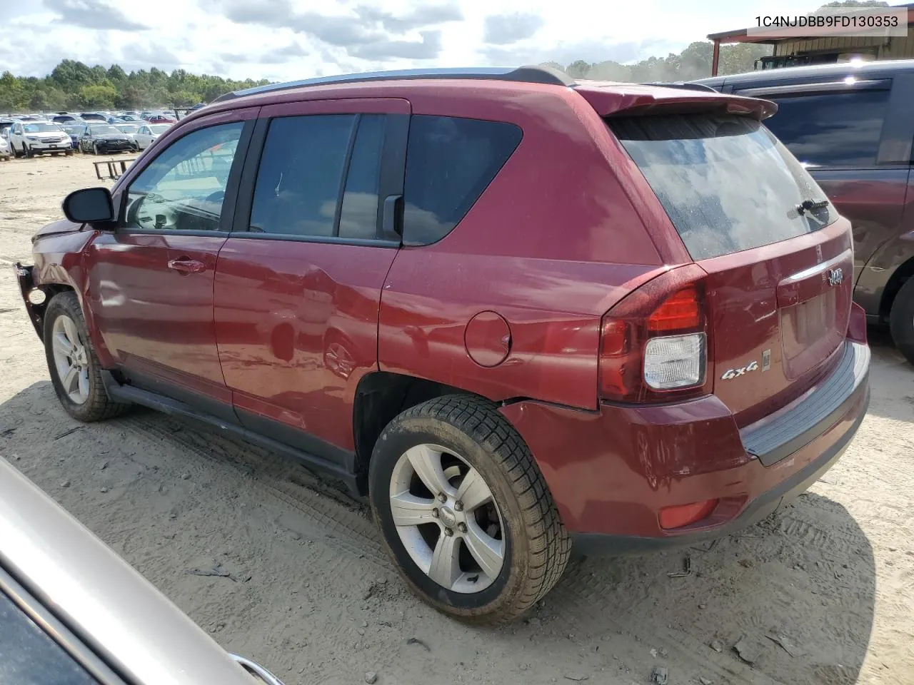 2015 Jeep Compass Sport VIN: 1C4NJDBB9FD130353 Lot: 70163294