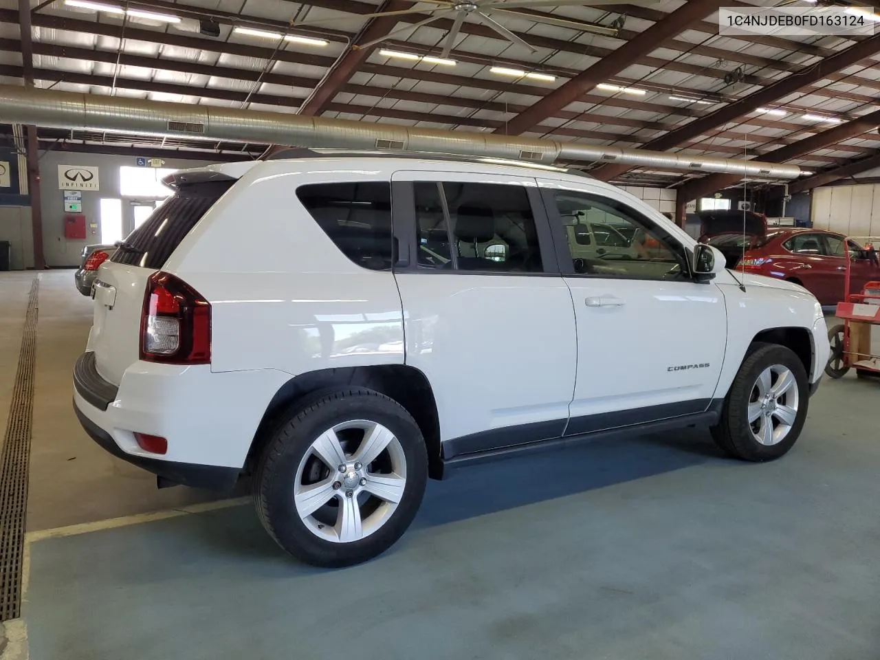 2015 Jeep Compass Latitude VIN: 1C4NJDEB0FD163124 Lot: 70427794