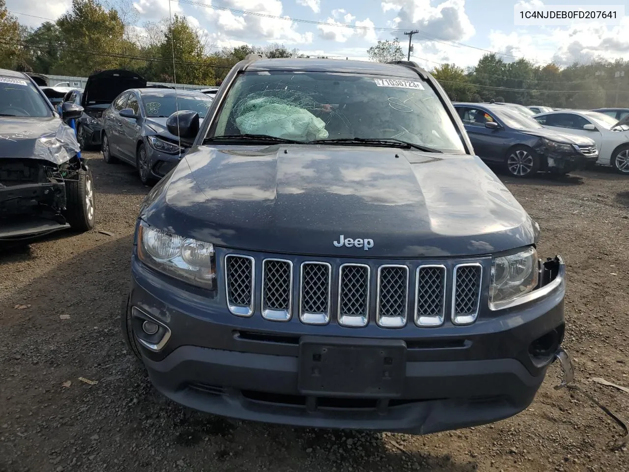 1C4NJDEB0FD207641 2015 Jeep Compass Latitude