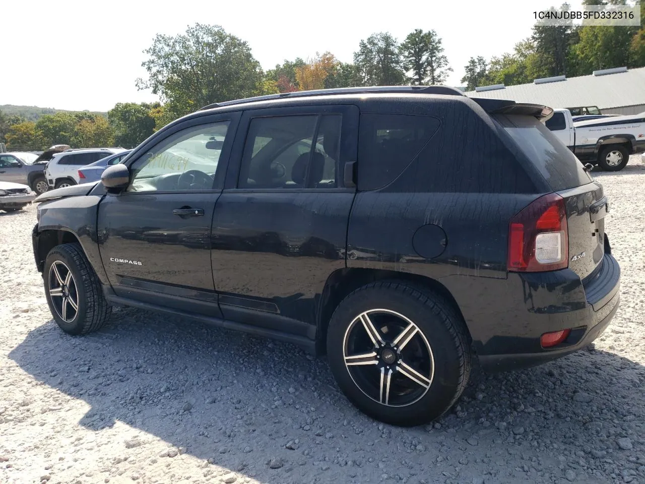 2015 Jeep Compass Sport VIN: 1C4NJDBB5FD332316 Lot: 71911694