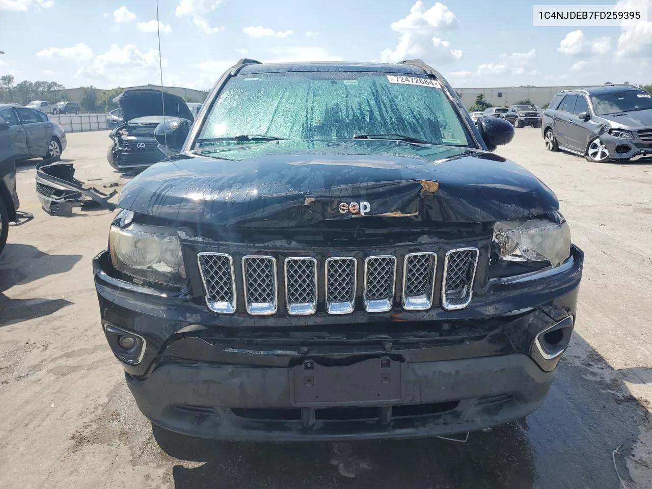 1C4NJDEB7FD259395 2015 Jeep Compass Latitude