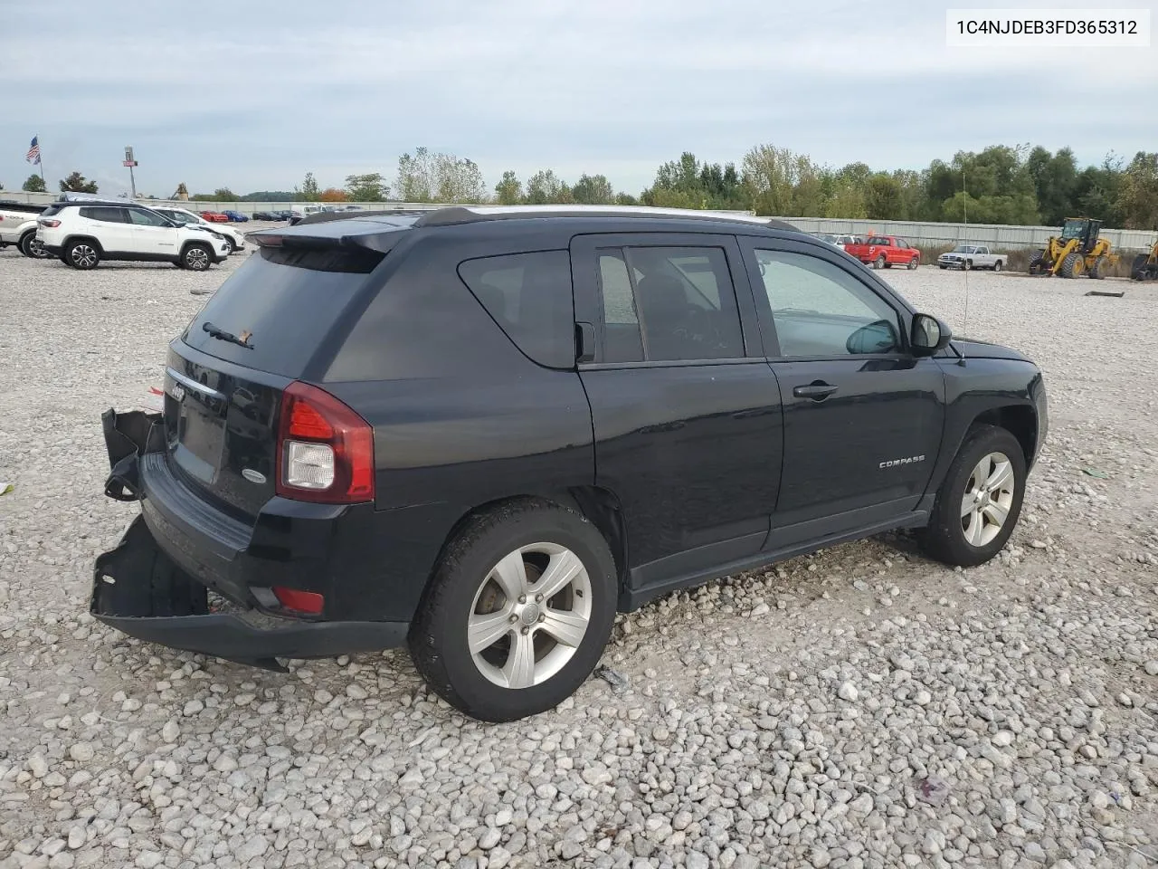 2015 Jeep Compass Latitude VIN: 1C4NJDEB3FD365312 Lot: 73481694