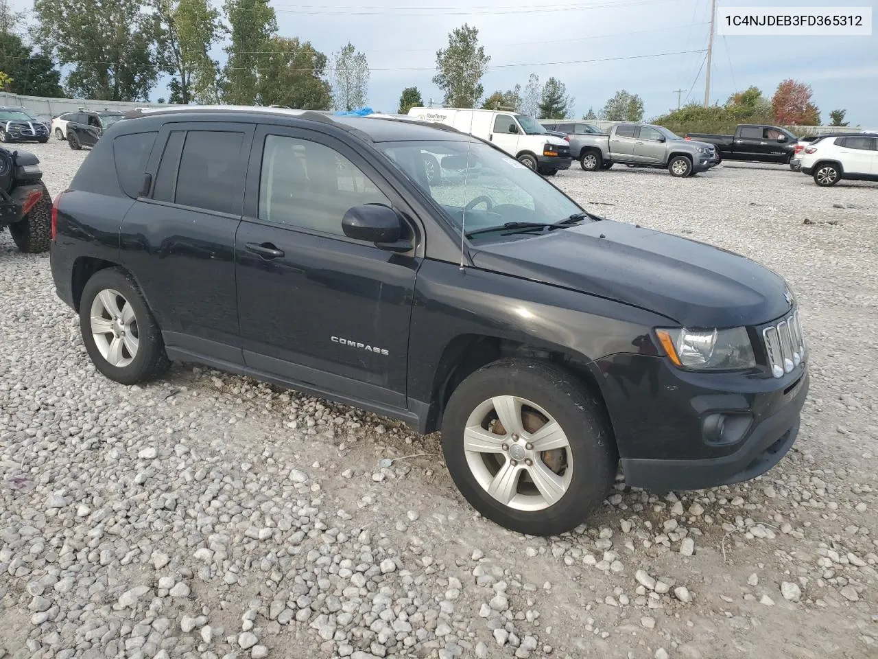 2015 Jeep Compass Latitude VIN: 1C4NJDEB3FD365312 Lot: 73481694