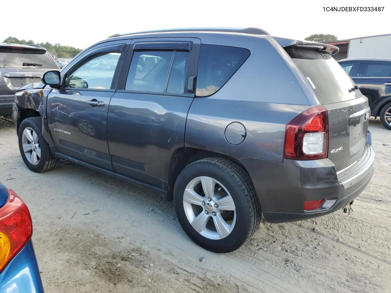 2015 Jeep Compass Latitude VIN: 1C4NJDEBXFD333487 Lot: 74436544