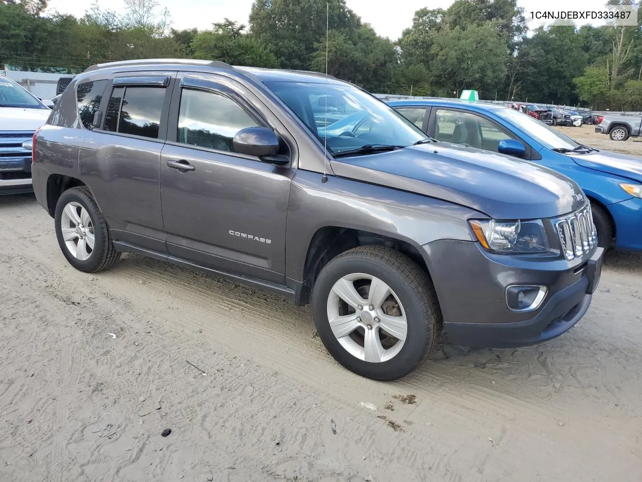 2015 Jeep Compass Latitude VIN: 1C4NJDEBXFD333487 Lot: 74436544