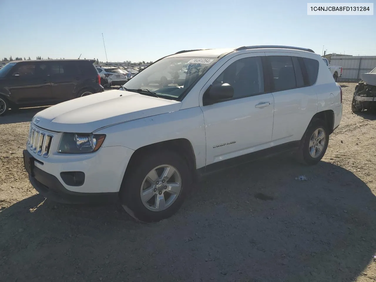 2015 Jeep Compass Sport VIN: 1C4NJCBA8FD131284 Lot: 74491254