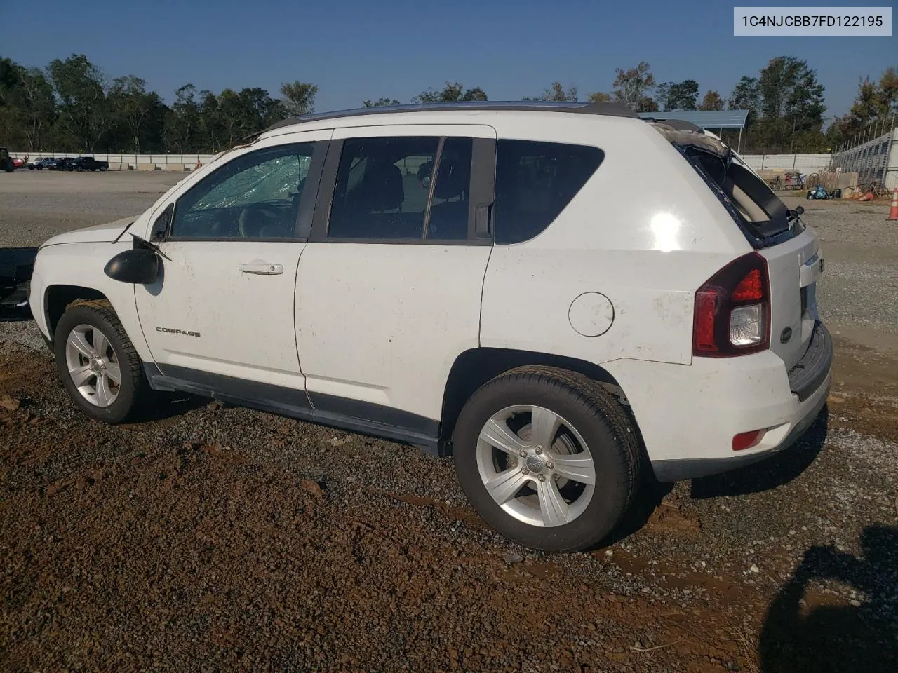 2015 Jeep Compass Sport VIN: 1C4NJCBB7FD122195 Lot: 75130894