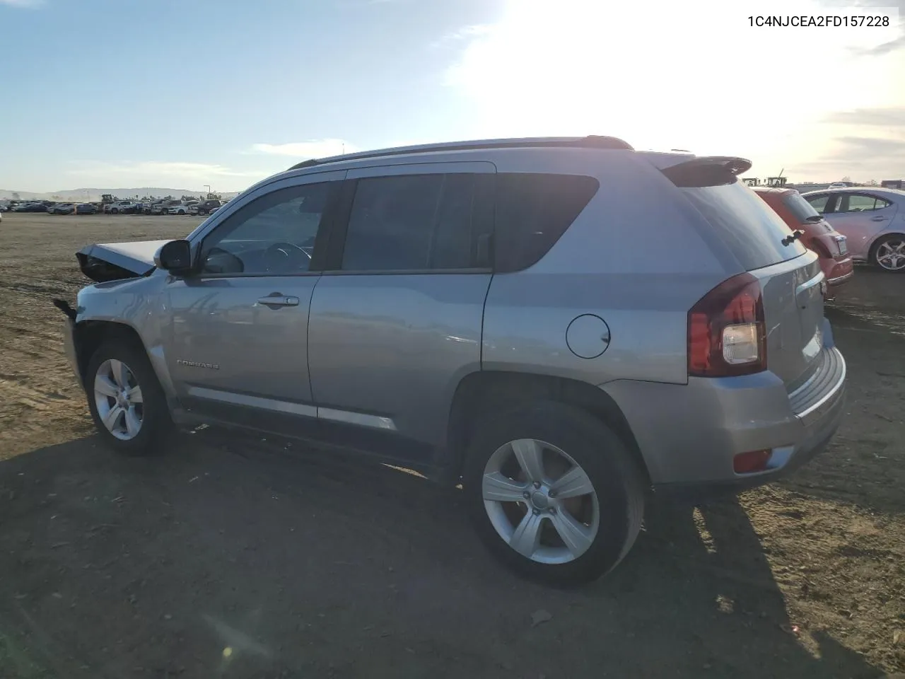 2015 Jeep Compass Latitude VIN: 1C4NJCEA2FD157228 Lot: 77168134