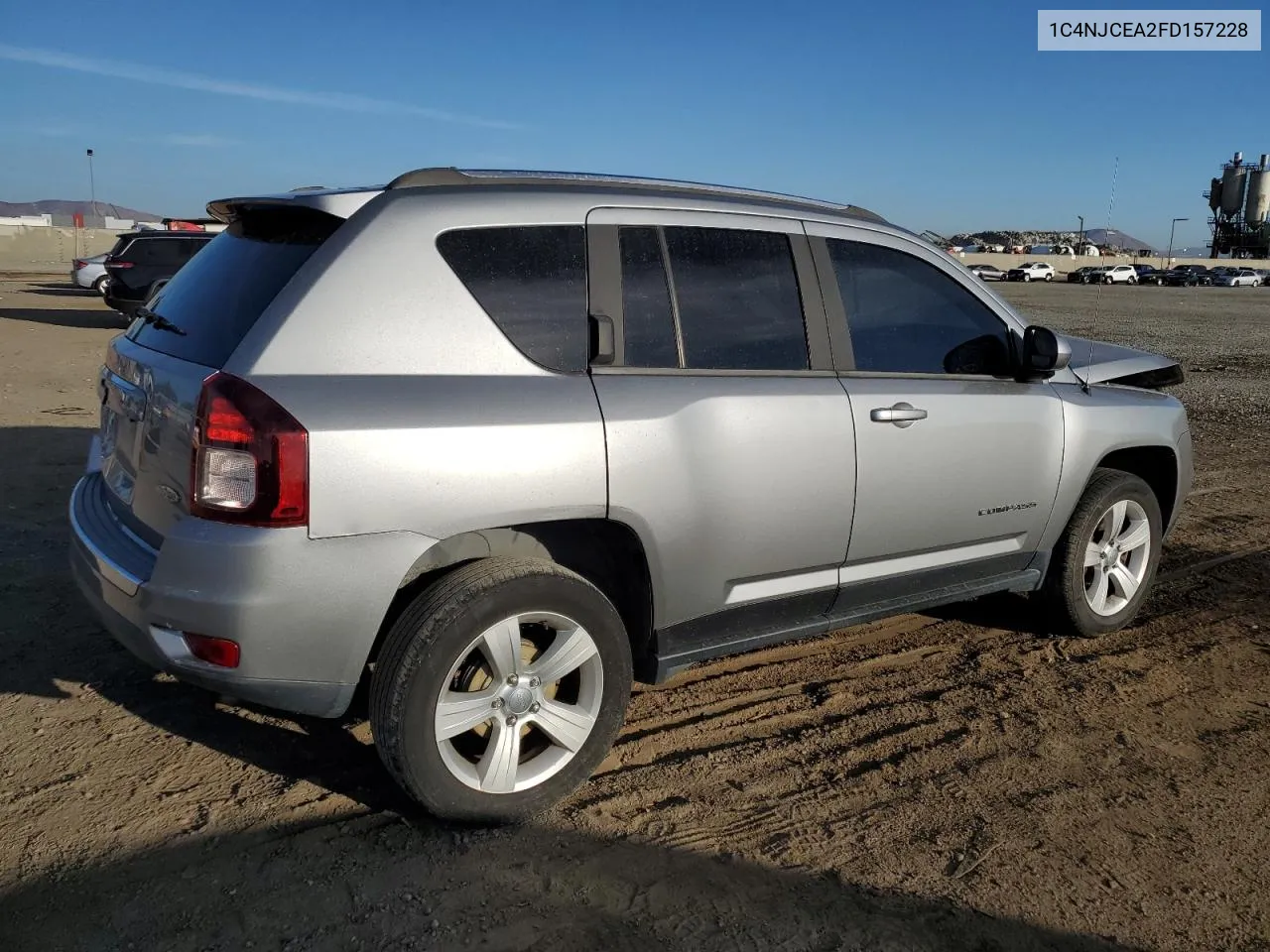 2015 Jeep Compass Latitude VIN: 1C4NJCEA2FD157228 Lot: 77168134