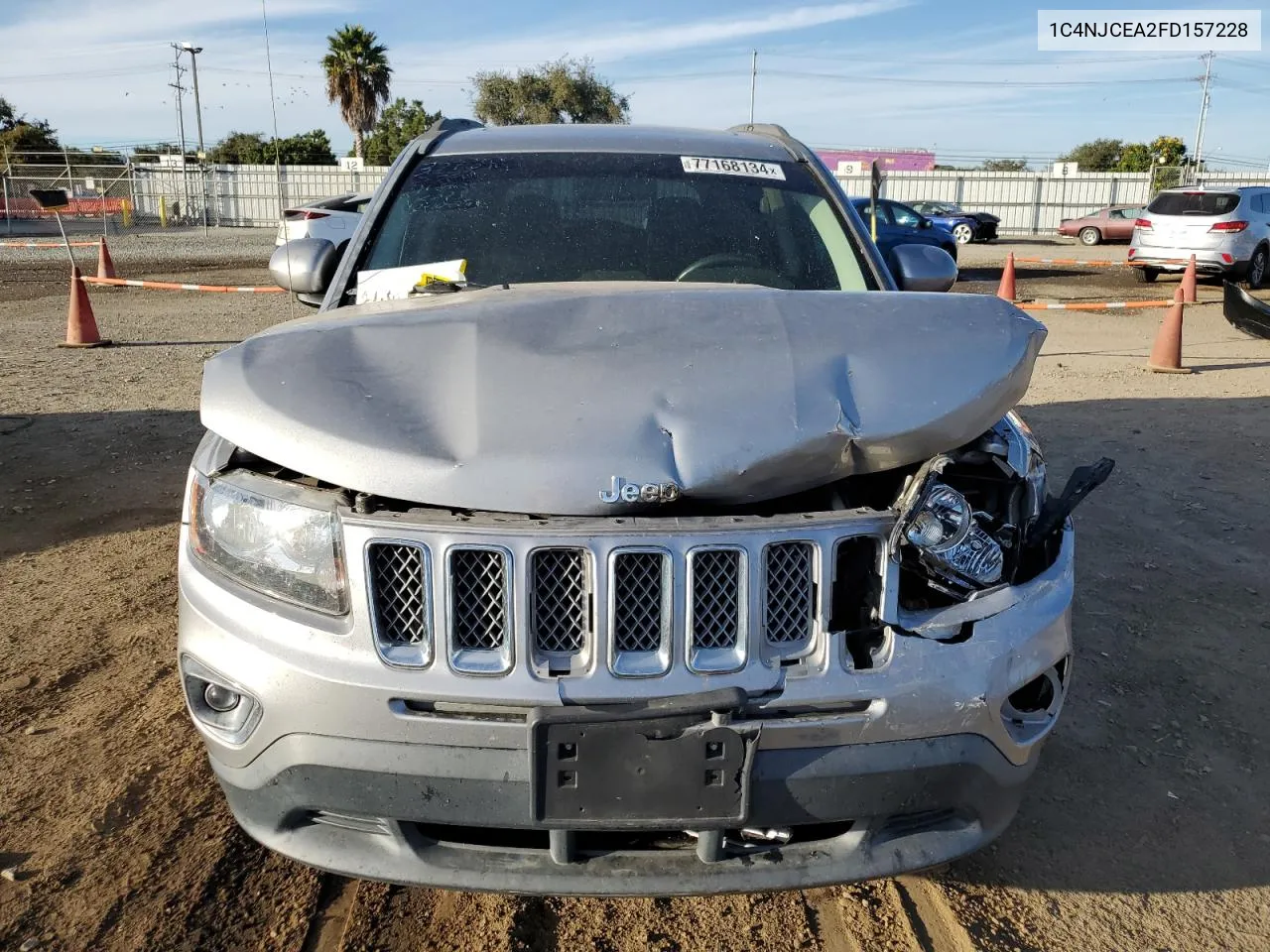 2015 Jeep Compass Latitude VIN: 1C4NJCEA2FD157228 Lot: 77168134