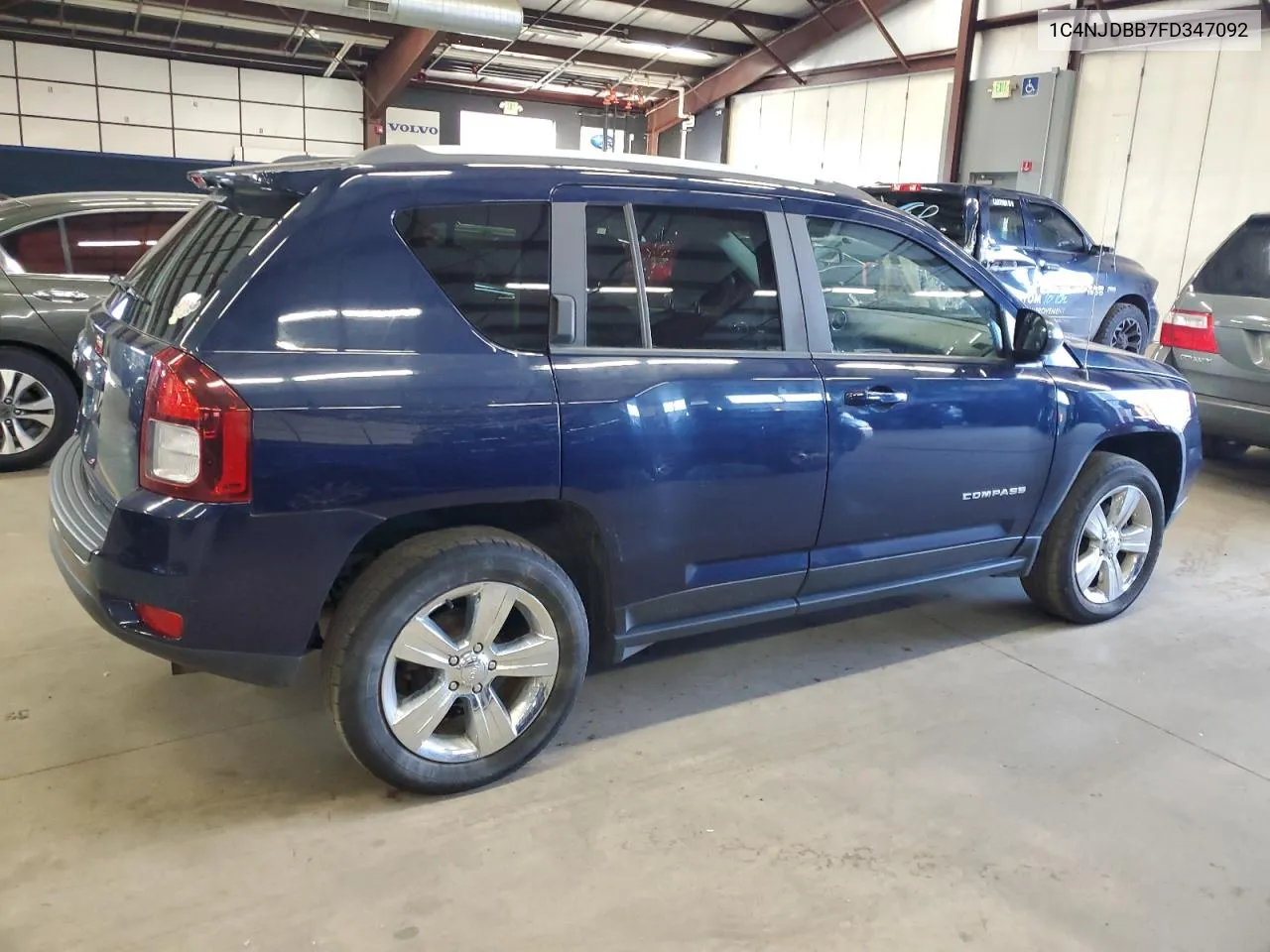 2015 Jeep Compass Sport VIN: 1C4NJDBB7FD347092 Lot: 77380984