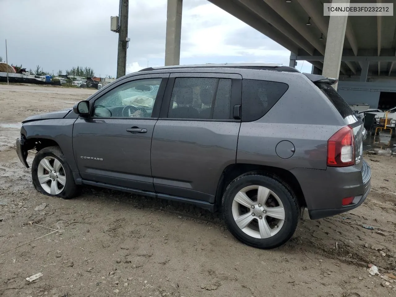 2015 Jeep Compass Latitude VIN: 1C4NJDEB3FD232212 Lot: 79089364