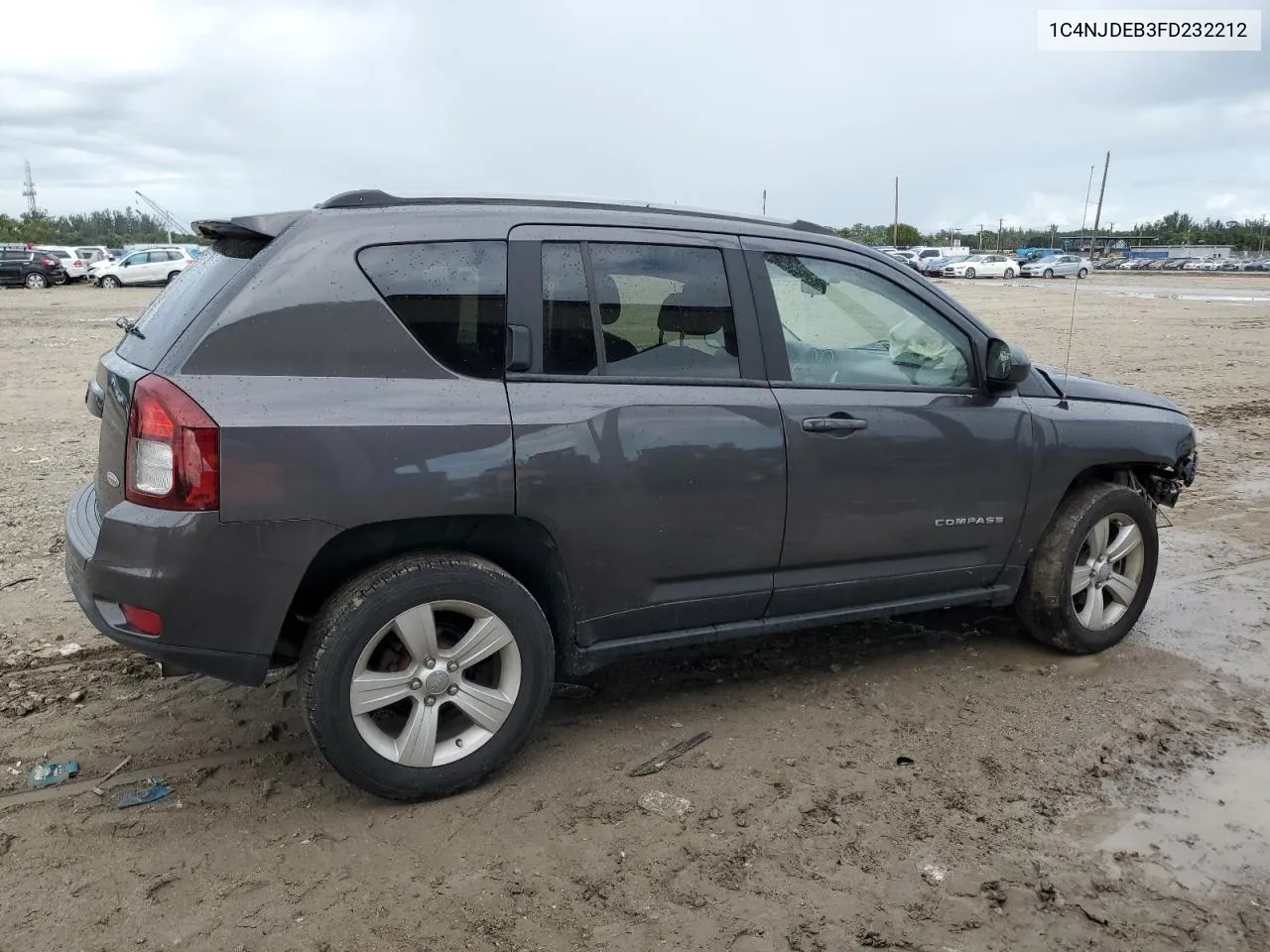 2015 Jeep Compass Latitude VIN: 1C4NJDEB3FD232212 Lot: 79089364