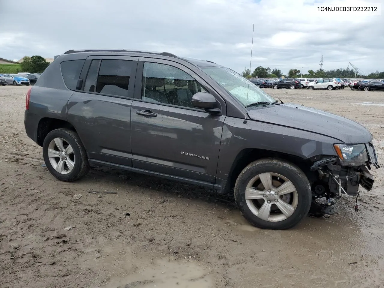 2015 Jeep Compass Latitude VIN: 1C4NJDEB3FD232212 Lot: 79089364