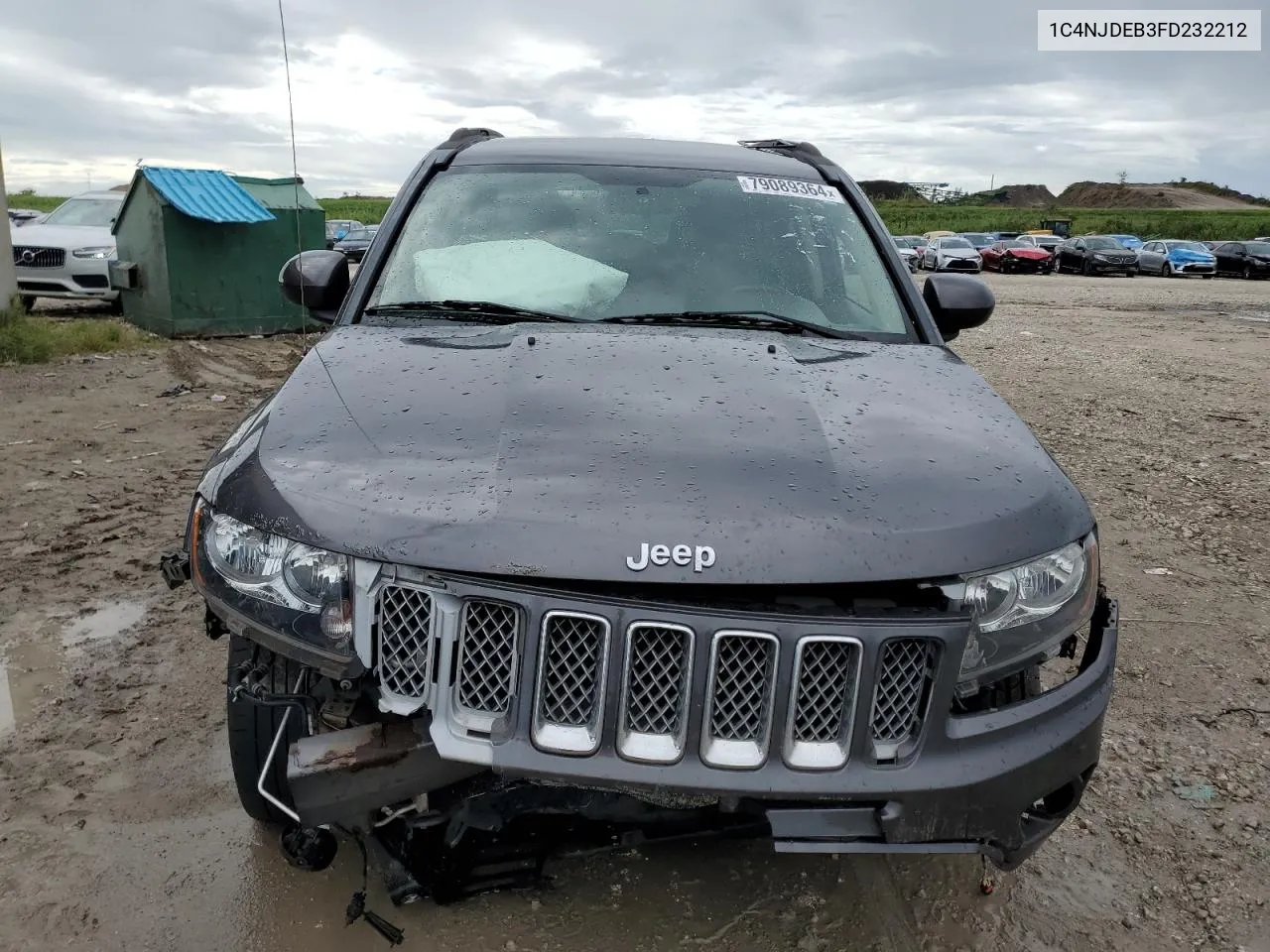 2015 Jeep Compass Latitude VIN: 1C4NJDEB3FD232212 Lot: 79089364