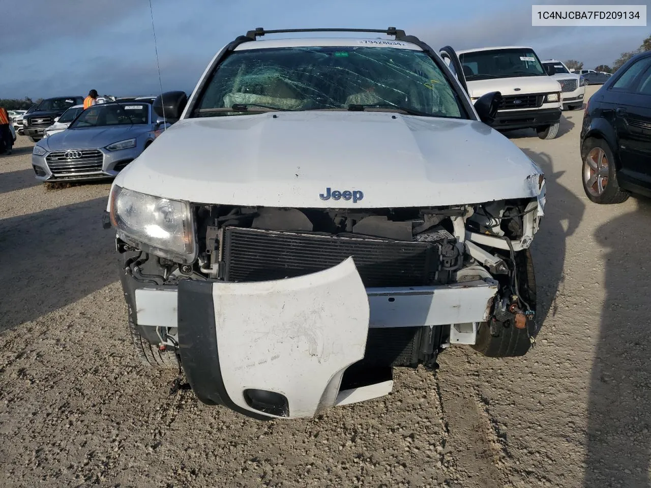 2015 Jeep Compass Sport VIN: 1C4NJCBA7FD209134 Lot: 79428634