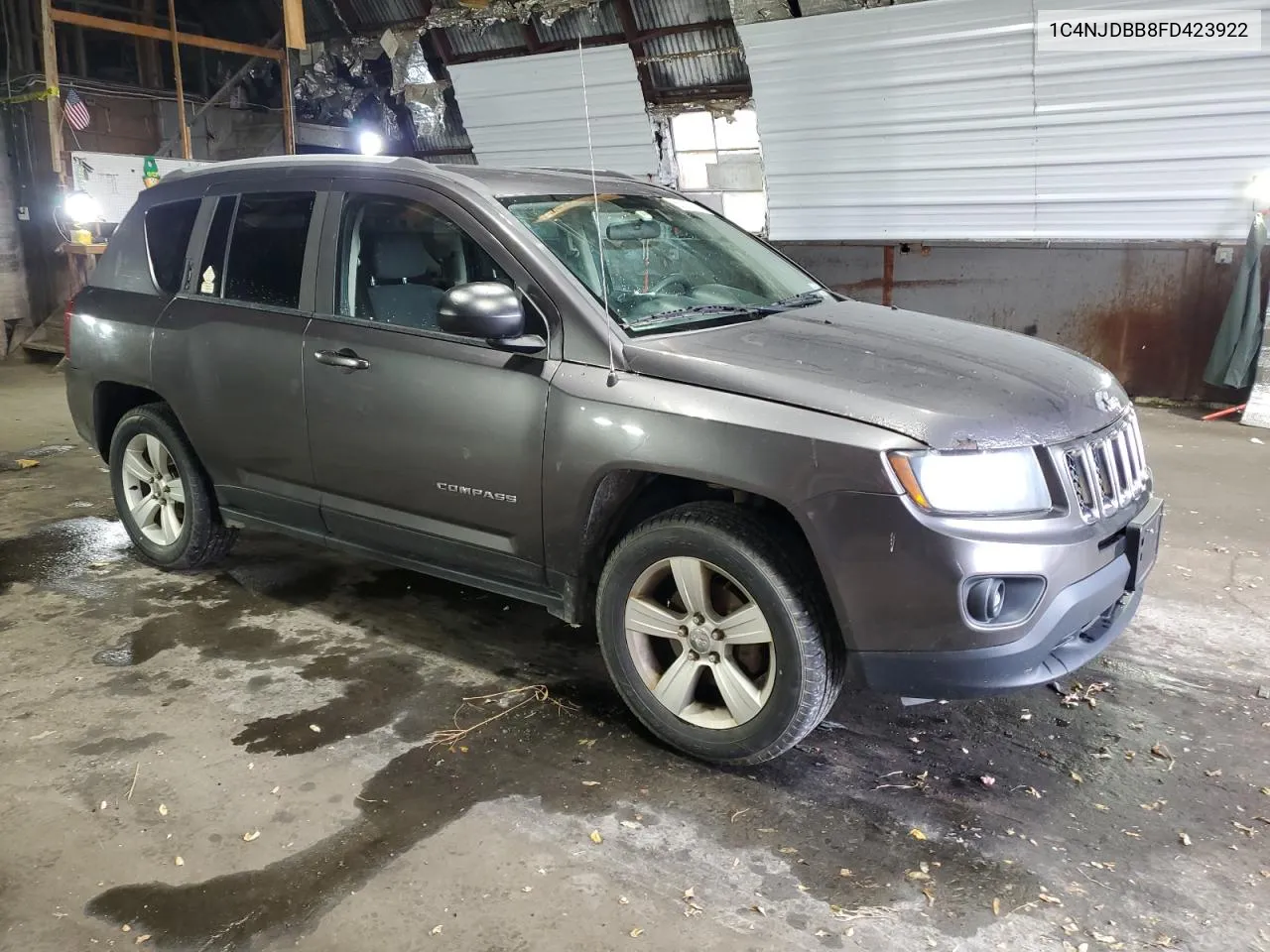 2015 Jeep Compass Sport VIN: 1C4NJDBB8FD423922 Lot: 80035114