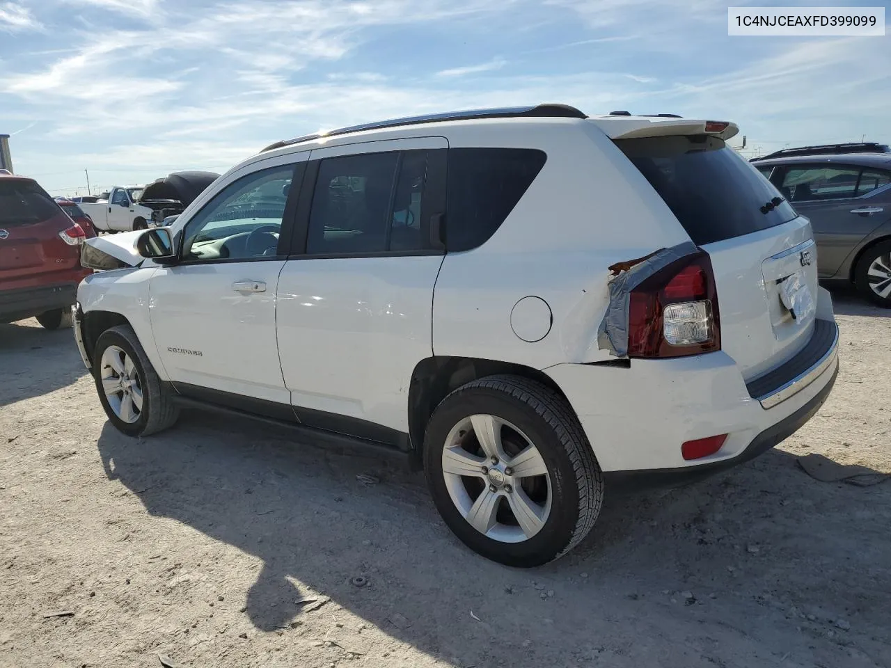 2015 Jeep Compass Latitude VIN: 1C4NJCEAXFD399099 Lot: 80094544