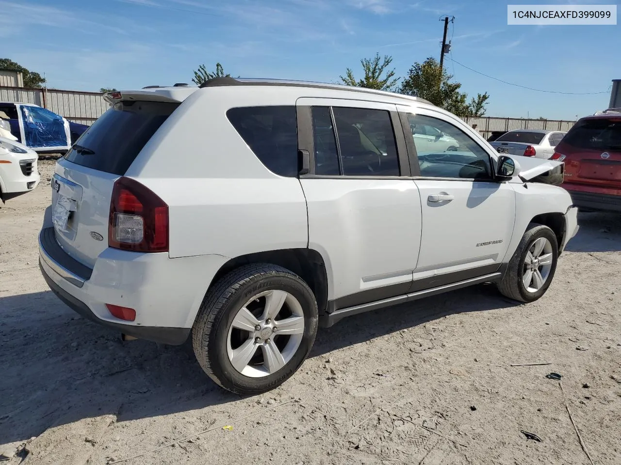 2015 Jeep Compass Latitude VIN: 1C4NJCEAXFD399099 Lot: 80094544