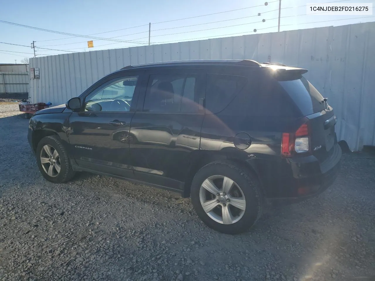 2015 Jeep Compass Latitude VIN: 1C4NJDEB2FD216275 Lot: 80678104