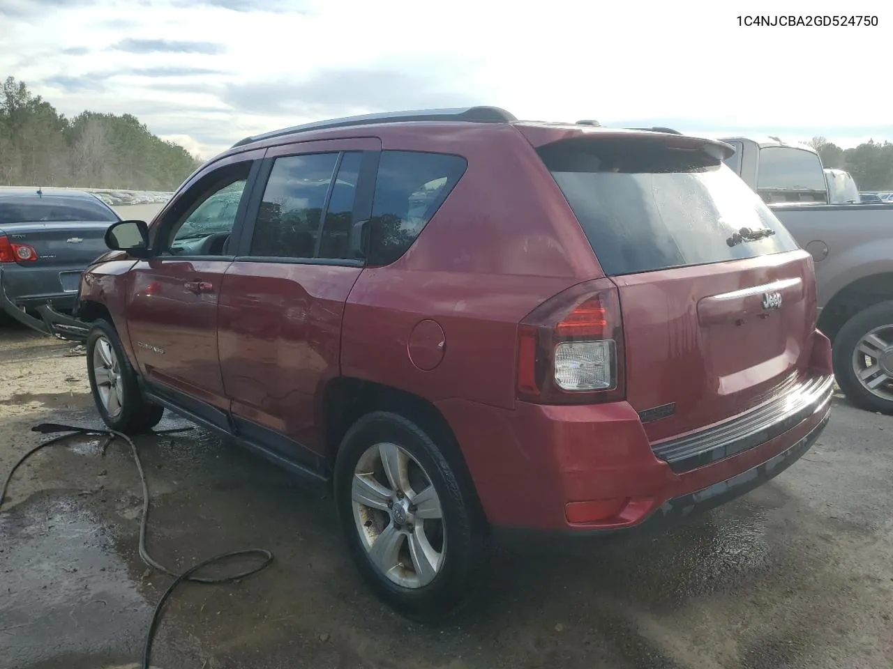 1C4NJCBA2GD524750 2016 Jeep Compass Sport