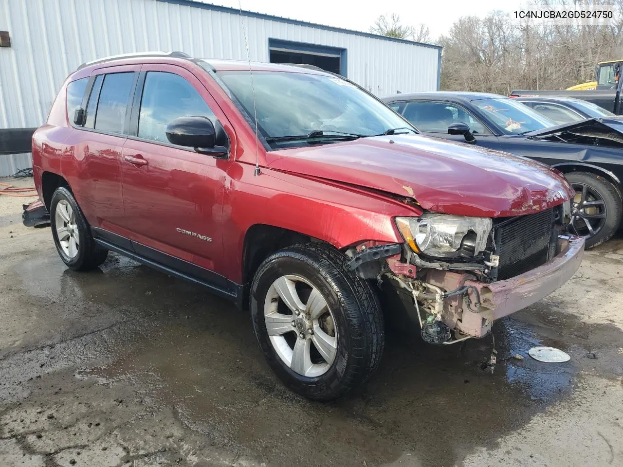 1C4NJCBA2GD524750 2016 Jeep Compass Sport