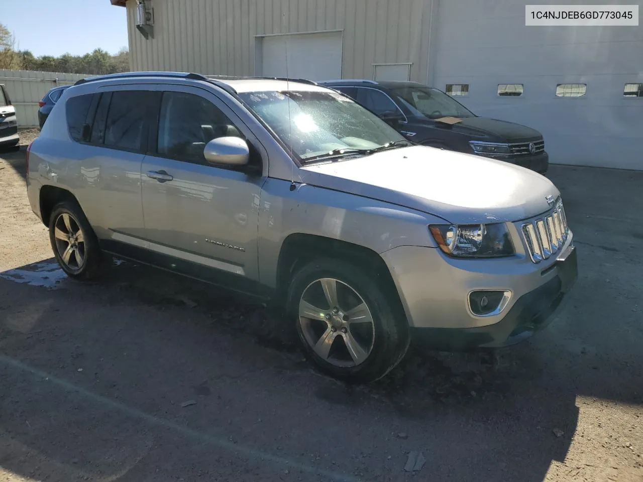 2016 Jeep Compass Latitude VIN: 1C4NJDEB6GD773045 Lot: 49034494