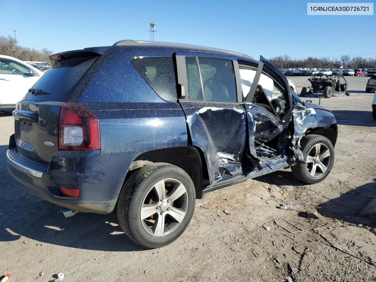 1C4NJCEA3GD726721 2016 Jeep Compass Latitude