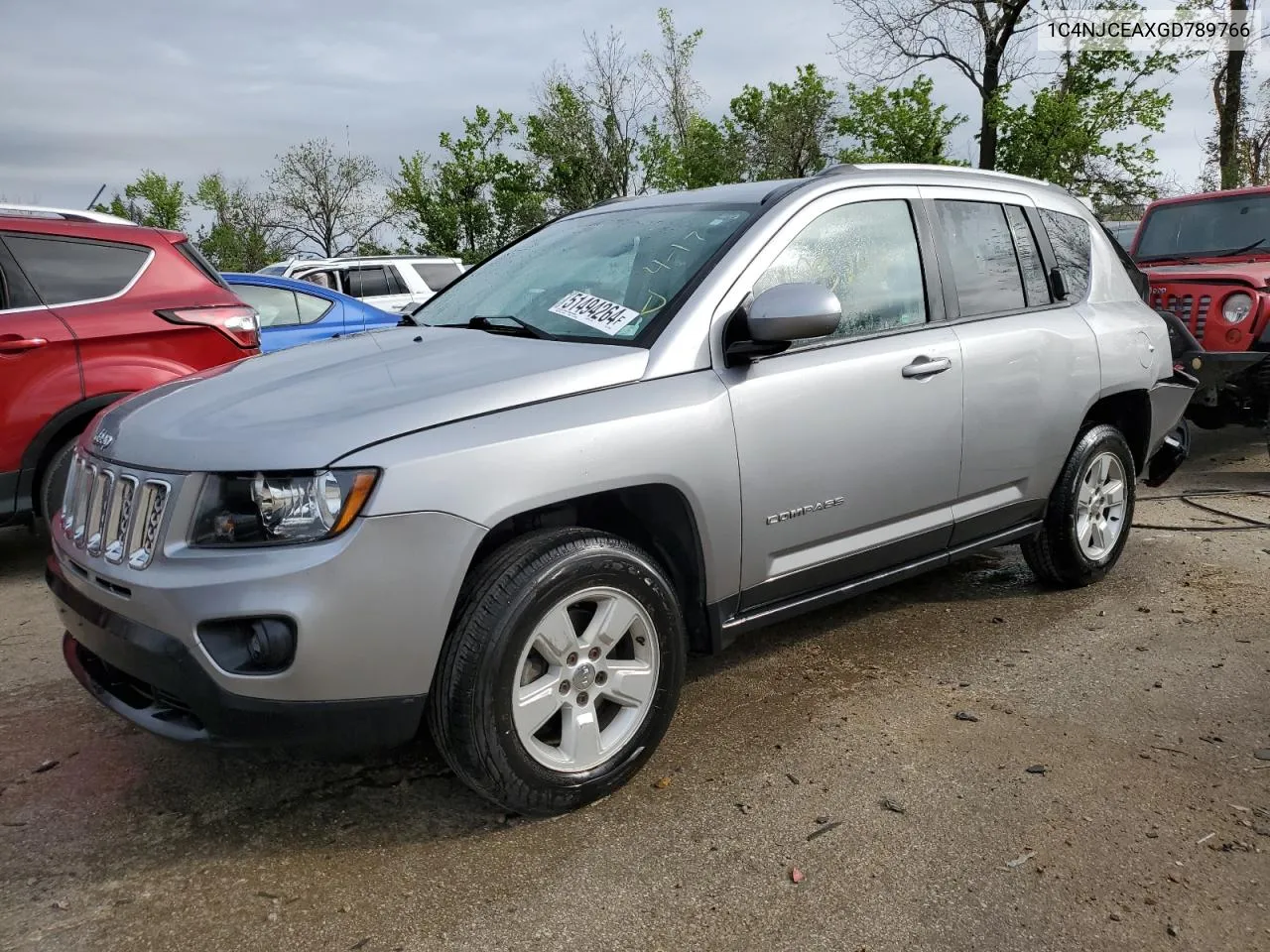 2016 Jeep Compass Latitude VIN: 1C4NJCEAXGD789766 Lot: 51494264